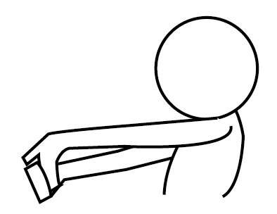 腕の張りの解消ストレッチ